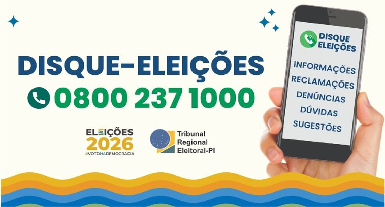 TRE-PI lança Disque Eleições com reforço no combate à desinformação