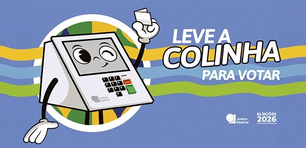 A campanha “Cola Eleitoral”, veiculada em todas as redes sociais do Tribunal Superior Eleitoral (TSE)